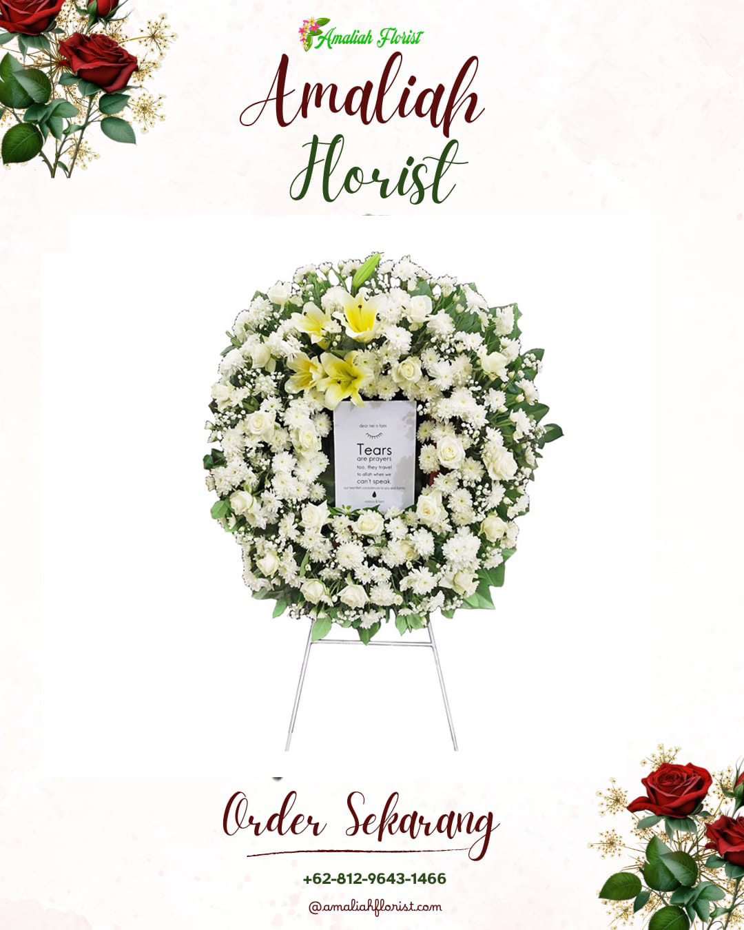 Krans Bunga Duka Tengah Tani